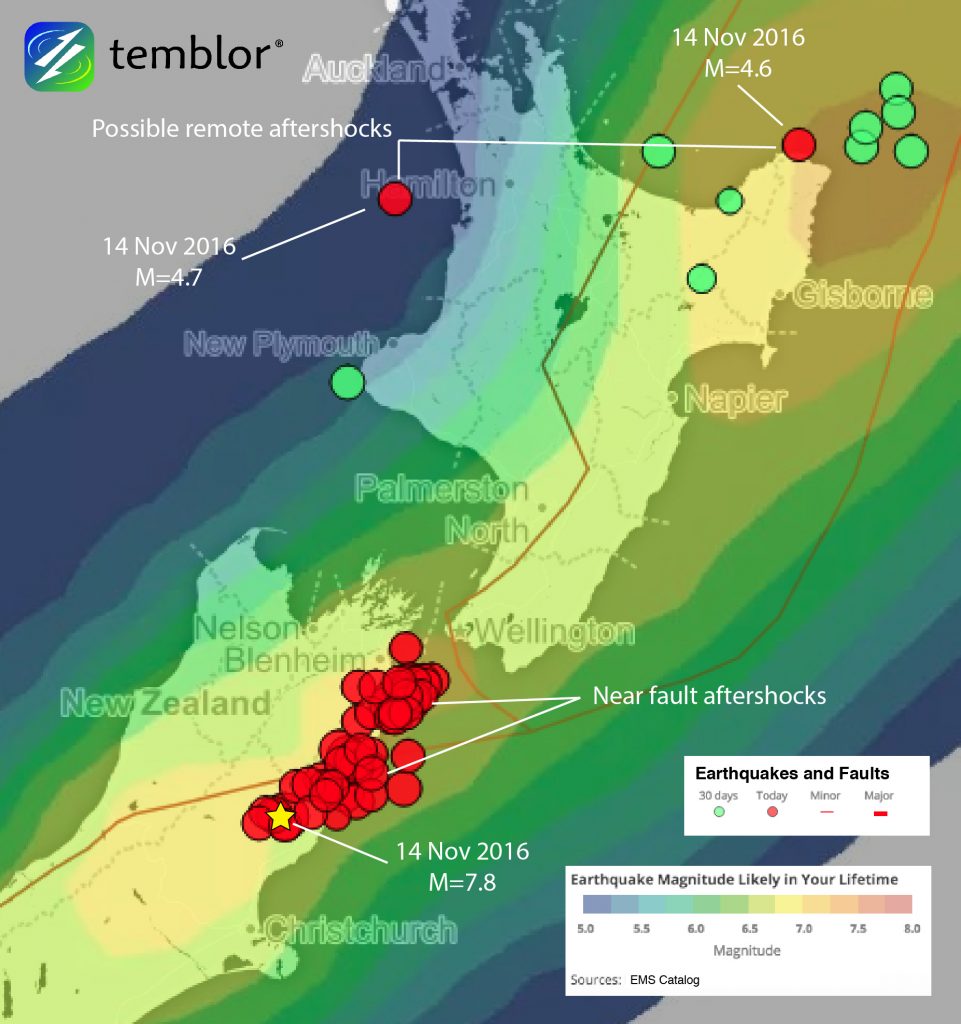 14 November 2016 Mw 7 8 New Zealand Earthquake Shows An Uncanny Resemblance To The 2015 Nepal Shock Temblor Net