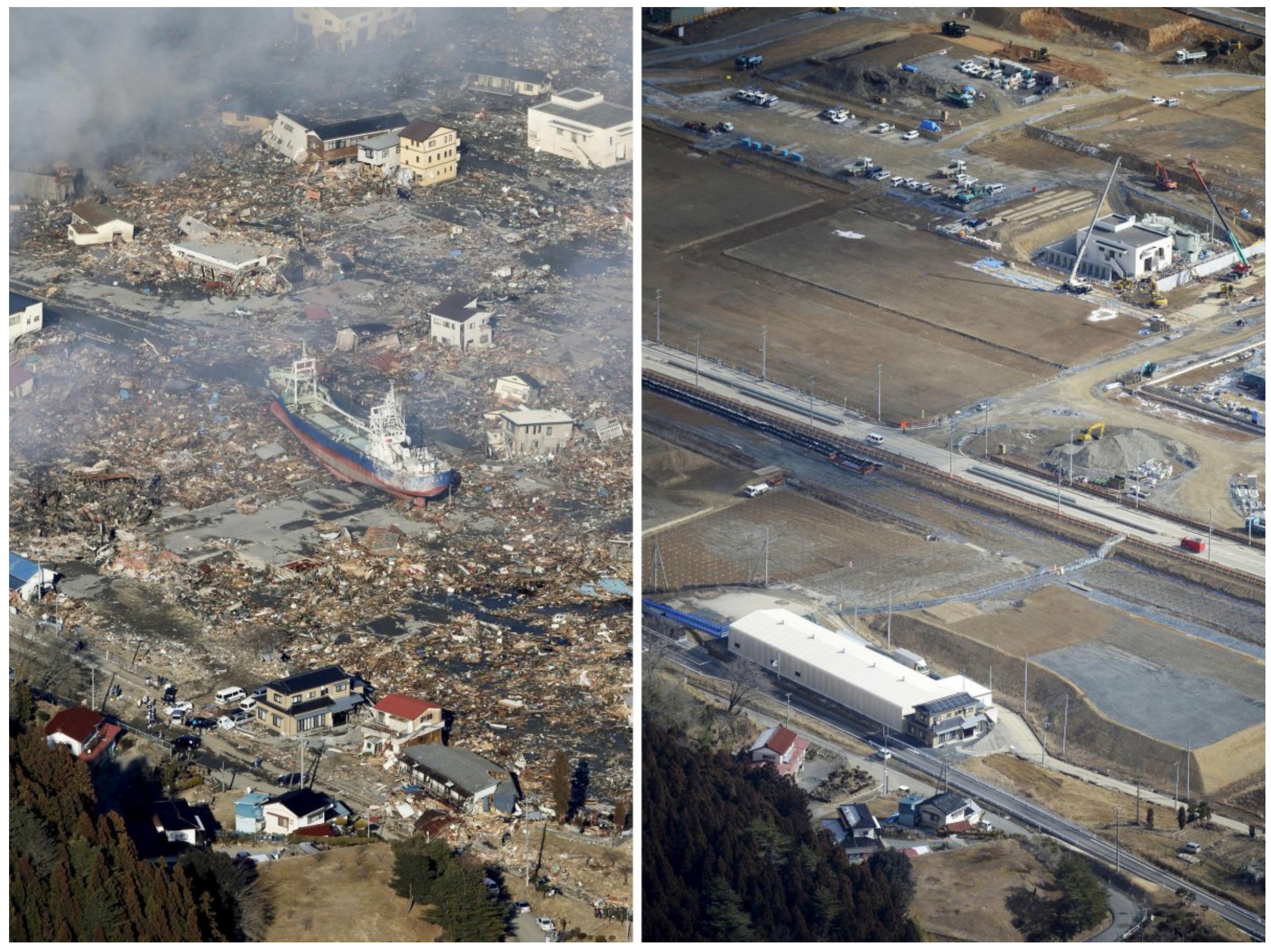 tohoku earthquake destruction