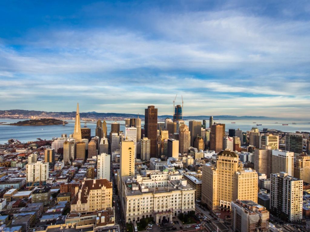 Only about 10 buildings in San Francisco have accelerometers. The lack of uniform implementation highlights the need for a new and more efficient system. The new technology, called Discrete Diode Position Sensors, is being pilot tested on a building on the campus of the Lawrence Berkeley National Laboratory this summer. Credit: Public domain