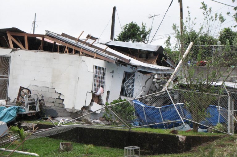 The 2009 Cinchona earthquake, that struck close to the capital city of